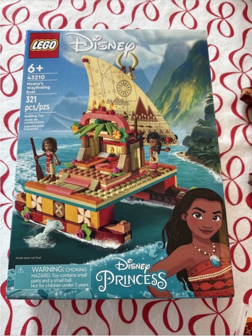 Disney LEGO Moana Wayfinding Boat 43210